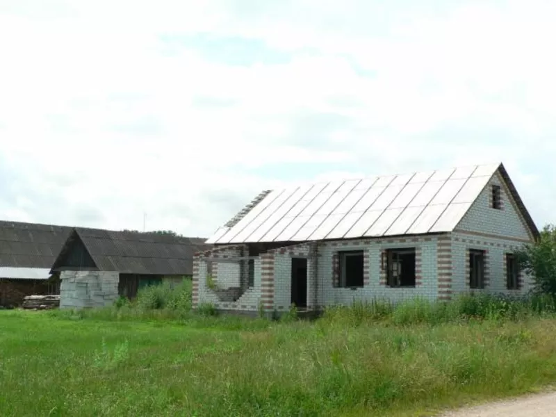 Продам дом с участком в двух км от трассы Минск-Воложин недорого срочн